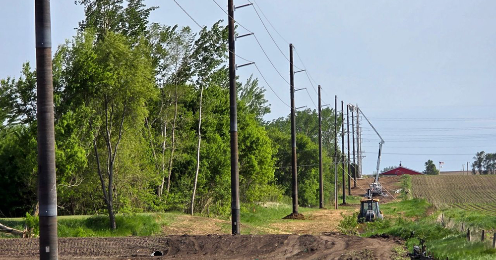 The Role of Ductile Iron Utility Poles in Expanding the Power Grid