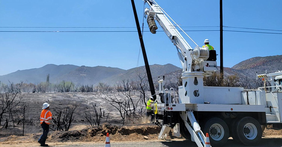 The Impact of Severe Weather on Utility Grids
